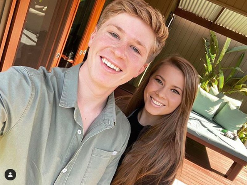 Robert Irwin och Bindi Irwin Robert Irwin och Bindi Irwin